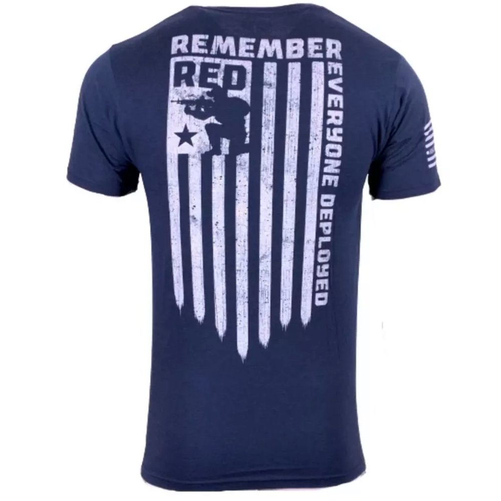 HOWITZER Clothing Men's T-Shirt S/S RED DEPLOYED - Picture 4 of 7